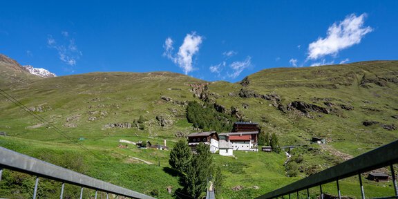 Hängebrücke - Gasthof Rofenhof - Vent