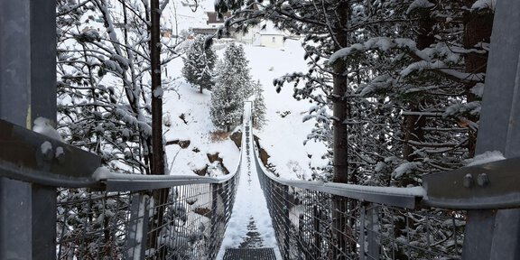 Hängebrücke Rofen - Hängebrücke in Rofen - Vent