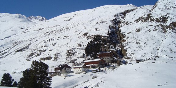 Rofen - Hängebrücke in Rofen - Vent