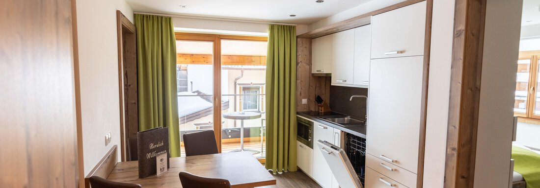 SUN 5 Küche - Appartementhaus SUNUP - Sölden